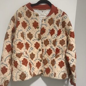 Christy Dawn floral bomber jacket